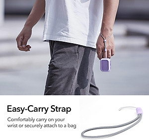 Bao Case ESR Orbit Hybrid Case with HaloLock cho AirPods Pro / AirPods Pro 2 (2023/2022/2019) Magnetic Lid Lock - Hàng Chính Hãng