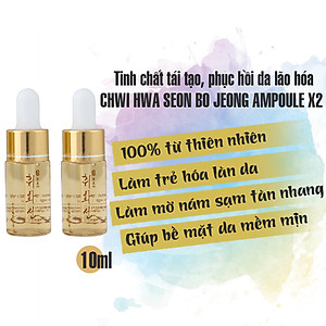 Bộ Dưỡng Trắng, Phục Hồi Và Tái Tạo Da Đông Y CHWI HWA SEON