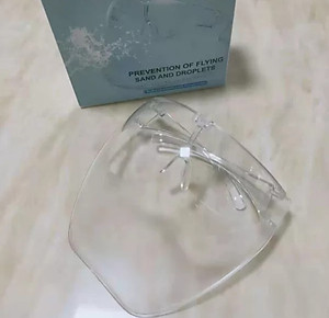 Kính che mặt chống giọt bắn có gọng gương, an toàn, thời trang dễ sử dụng