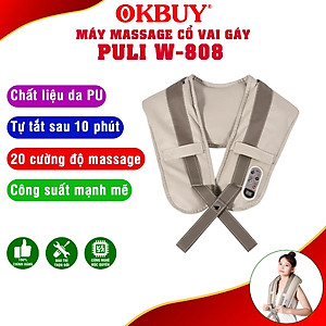 Máy massage đấm bóp lưng, cổ, vai gáy Neck Shoulder W-808 - 2kg