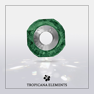 Lắc Tay Tropicana Phối Charm Swarovski Pha Lê Cà Rốt 5 Size