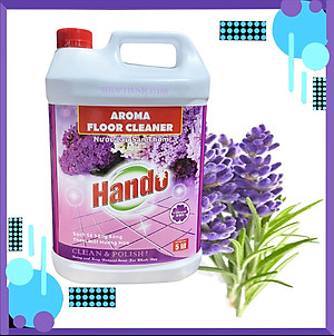 Nước Thơm Lau Sàn Nhà Hando Can 5L Hương Lavender