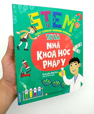 Sách Stem - Tớ Là Nhà Khoa Học Pháp Y