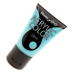 Tuýp Màu Acrylic Pentel WA2-T76 - Aqua Blue