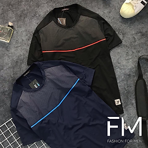 Áo thun nam cổ tròn tay ngắn, chất thun lạnh mềm mại, co giãn thoải mái – FORMEN SHOP – FMPS098