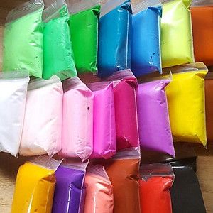 Đất sét nhật tự khô an toàn Lốc 36 màu cao cấp Softclay nặn hình, làm Butter slime