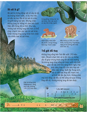 Sách Bách Khoa Tri Thức Về Khám Phá Thế Giới Cho Trẻ Em - Khủng Long (Tái Bản 2018)