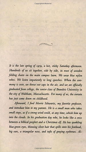 Sách Tuesdays with Morrie: an Old Man, a Young Man, and Life's Greatest Lesson