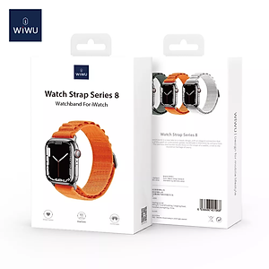 Dây đeo thay thế dành cho Apple Watch Ultra Series 8 49mm / 45mm / 44mm / 42mm chất liệu vải kết hợp với nylon hiệu WIWU Watchband Pro (thiết kế tinh tế, lịch lãm sang trọng, chất liệu cao cấp) - hàng nhập khẩu