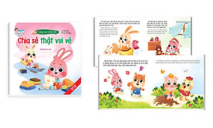 Trọn Bộ 10 cuốn Kỹ Năng Giao Tiếp Cho Bé 2+ (Song Ngữ Việt - Anh) Cùng Con Khôn Lớn Giúp Con Hiểu Và Tự Tin Hơn Vào Bản Thân Vượt Qua Mọi Khó Khăn Thử Thách Trong Cuộc Sống