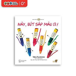 Truyện Ehon bé 1-2-3 tuổi - Này bút sáp màu ơi!