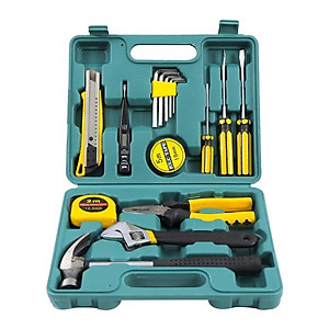Bộ Dụng Cụ Sửa Chữa Gia Đình Đa Năng 16 Món Tiện Dụng, Bộ Đồ Nghề Đa Năng Xếp Gọn Có Hộp Đựng