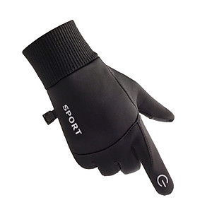 Găng tay nam chống lạnh mùa đông cảm ứng điện thoại lót lông cực ấm thiết kế ôm tay GTN1