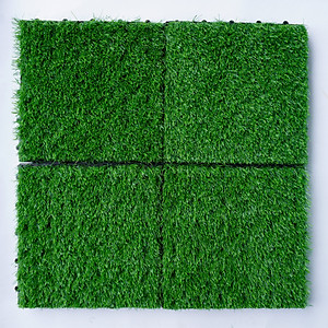 Vỉ Cỏ Nhân Tạo Thương Hiệu ANKAN, Kết Hợp Với Vỉ Gỗ Lót Sàn Để Lót Ban Công, Sân Vườn, Phòng Tập Gym, Khu Resort, Cỏ Nhân Tạo Loại Tốt, An Toàn Cho Trẻ Nhỏ, Hàng Xuất Khẩu