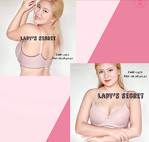 Áo lót, áo ngực Bigsize Thái Lan, mút mỏng, có gọng 2472 / 2530 Cup C-D dành cho người ngực to