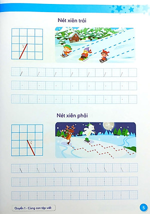 Sách Hành Trang Giúp Con Tự Tin Vào Lớp 1 - Quyển 1: Cùng Con Tập Viết