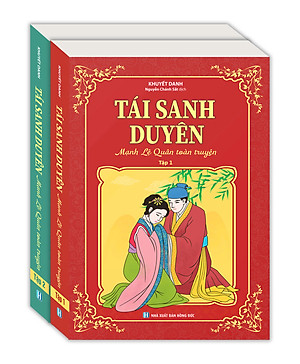 Sách Tái sanh duyên (Mạnh Lệ Quyên toàn truyện - Trọn bộ hộp 2 tập)