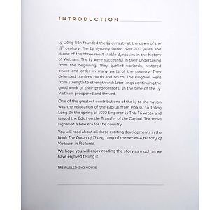 Sách A History Of Vn In Pictures. The Dawn Of Thăng Long (In Colour)