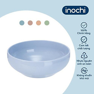 Bát Ăn Amori Sản Xuất Theo Tiêu Chuẩn Xuất Nhật Chất Liệu Nhựa Nguyên Sinh Đảm Bảo An Toàn Tuyệt Đối Cho Người Sử Dụng- Chính Hãng inochi ( Tặng kèm khăn lau pakasa)