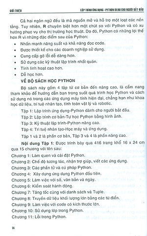 Lập Trình Ứng Dụng Python Dành Cho Người Bắt Đầu