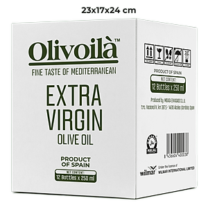 Dầu Ôliu Nguyên Chất Olivoilà (250ml / Chai)