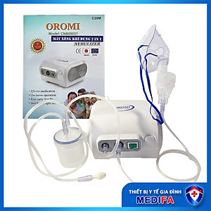 Máy Xông Hút Mũi Họng 2 Trong 1 Oromi C28M Công Suất Máy Lớn, Độ Bền Cao, Phù Hợp Dùng Cho Gia Đình (Model BC68005)