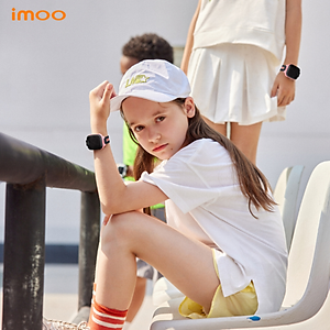 Đồng Hồ Điện Thoại Thông Minh Cho Trẻ Em imoo Z1 Màu Hồng Gọi video | Định vị | Nhắn tin - Hàng Chính Hãng