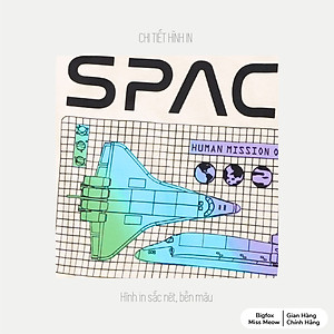 Đồ bộ cộc tay Hàn Quốc Bigfox Miss Meow cho bé trai size đại vải cotton mềm mại in Space cỡ 12-15 tuổi 40kg 50kg