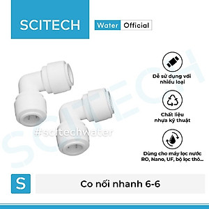 Co nối nhanh 2 đầu dây dùng trong máy lọc nước - Hàng chính hãng
