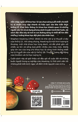 Sách Stephen Hawking: Minh Họa Sinh Động Bằng Tranh - Dẫn Nhập Ngắn Về Khoa Học
