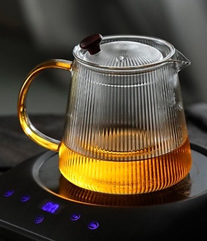 Ấm pha trà lõi lọc thủy tinh cao cấp chịu nhiệt - ANTH460