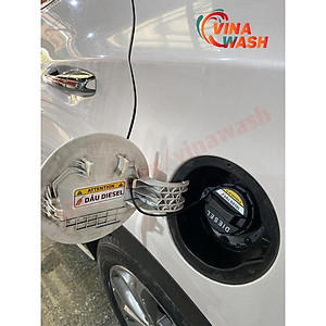 Tem nhựa dán nắp bình xăng, cảnh báo đổ xăng A95, đổ dầu Diesel cho xe hơi