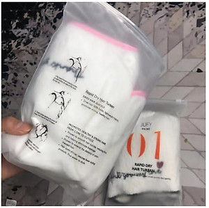 Khăn quấn tóc cực nhanh - khô tóc siêu tốc