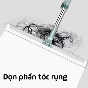 Cây Gạt Nước Chà Sàn Nhà Tắm Silicon Thông Minh Xoay 360 Độ LOẠI 50CM - HÀNG CHÍNH HÃNG MINIIN