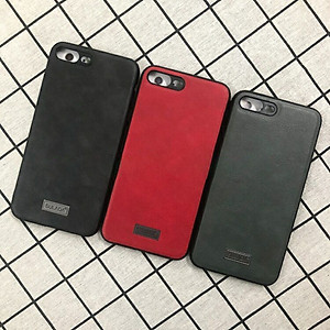 Ốp Lưng Da SULADA Viền silicon cho iPhone 8 Plus - Hàng Chính Hãng