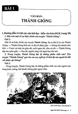 Học Tốt Ngữ Văn 6 - Tập 1 (Bộ Sách: Cánh Diều)