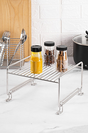 Kệ inox để đồ đa năng, kệ inox nhà bếp (1cái) - có 3 size lựa chọn