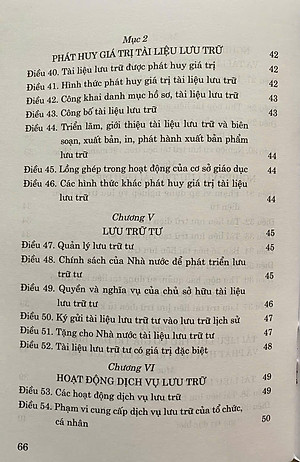 Luật Lưu Trữ Năm 2024