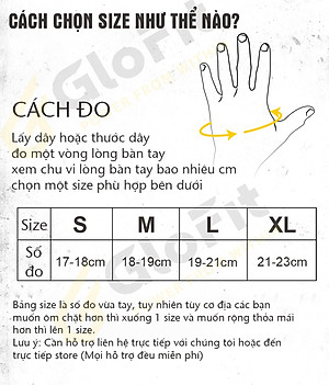 Găng Tay tập Gym Có dây Quấn Trợ Lực Cổ Tay VNS002 (WEIGHT LIFTING GLOVES), Găng Tay Tập Gym Cao Cấp Có Phủ Da Trên Mu bàn Tay, Chống Chai Sần Lòng Bàn Tay, Bảo Vệ Khớp Cổ Tay