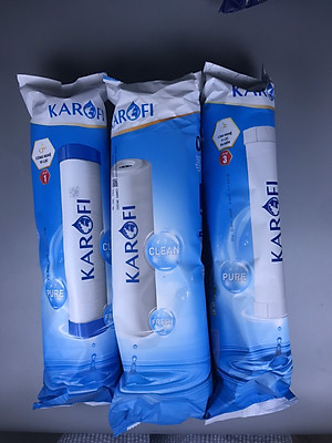 Bộ 10 lõi lọc nước Karofi hàng chính hãng dùng cho máy lọc nước Karofi Livotec LRC110-H