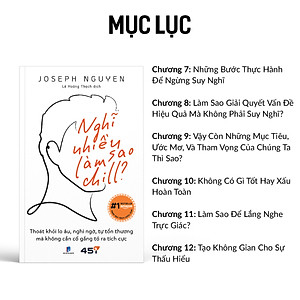 Sách Nghĩ Nhiều Làm Sao Chill