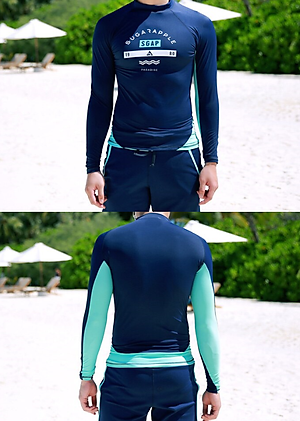 Đồ Bơi Nam Nữ Đồ Tắm Couple Mùa Hè ATI80 MayHomes Tay Dài Chống Nắng UPF 50+, Long-Sleeve Rash Guard Swimsuit