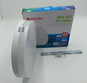 Đèn LED ốp trần tròn cảm biến chuyển động có tích hợp cảm biến ánh sáng dùng cho WC LN12 220 18W WC