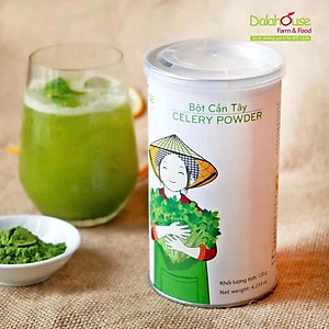 Bột Cần Tây Hữu Cơ Nguyên Chất Sấy Lạnh Dalahouse - Ổn Định Hệ Tiêu Hóa, Detox, Thải Độc, Thanh Lọc Cơ Thể, Giảm Căng Thẳng Mệt Mỏi, Hỗ Trợ Giảm Cân, Cải Thiện Sức Khỏe Tim Mạch, Chống Oxy Hóa, Giảm Cholesterol Xấu - Người Tập Gym, Yoga, Eat Clean