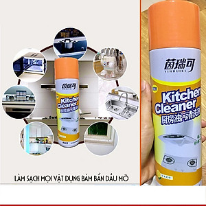 Chai Xịt Tẩy Rửa Đa Năng Kitchen Cleaner 500ml – Tẩy Rửa Nhà Bếp Dạng Bọt - Hàng Loại 1 Chính Hãng