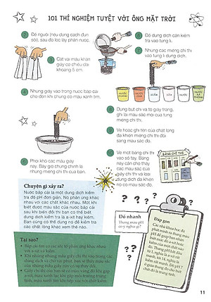 Sách 101 Thí Nghiệm - Tuyệt Vời Ông Mặt Trời (Tập 4)