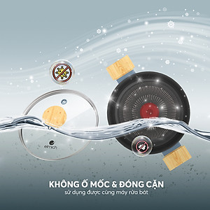 Nồi chống dính vân gỗ Elmich Nature EL-5206MG