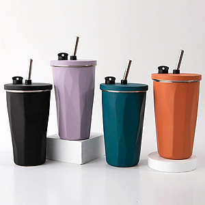 Ly Giữ Nhiệt / Cốc Giữ Nhiệt Bình Nước Giữ Nhiệt 2 Lớp Chất Liệu 304 Cao Cấp An Toàn Cho Sức Khỏe 600ml - Hàng chính hãng