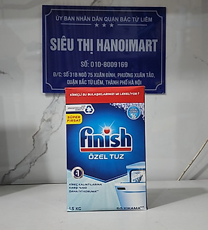 Muối rửa bát Finish 1,5 kg