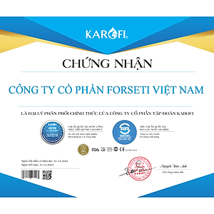 Combo 3 lõi lọc Karofi bao gồm lõi số 1 + lõi số 2 cation + lõi số 3 CTO lưới - Hàng chính hãng